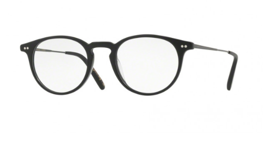 Oliver Peoples OV5362F 1465 49 Matte Black Oval Men's Eyeglasses