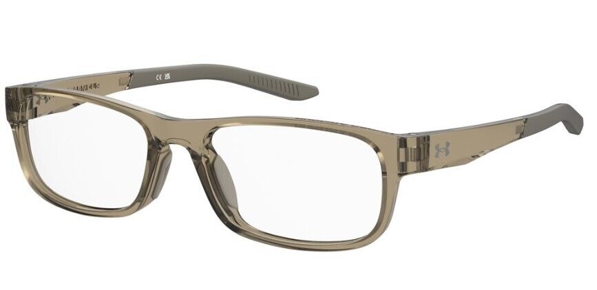 Under Armour UA 5079 2T3 Crystal Beige Rectangular Men's Eyeglasses