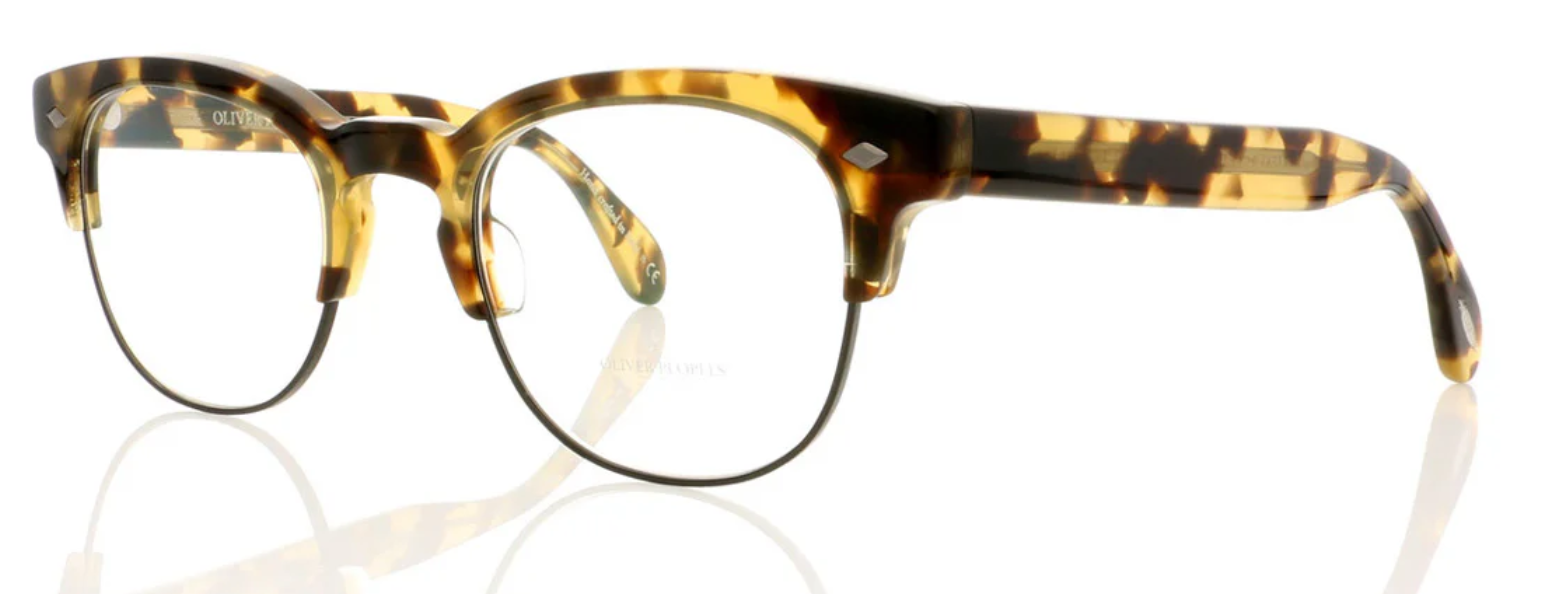 Oliver Peoples HENDON LA OV5331U 1550 Hickory Tortoise/Black Men's Eyeglasses