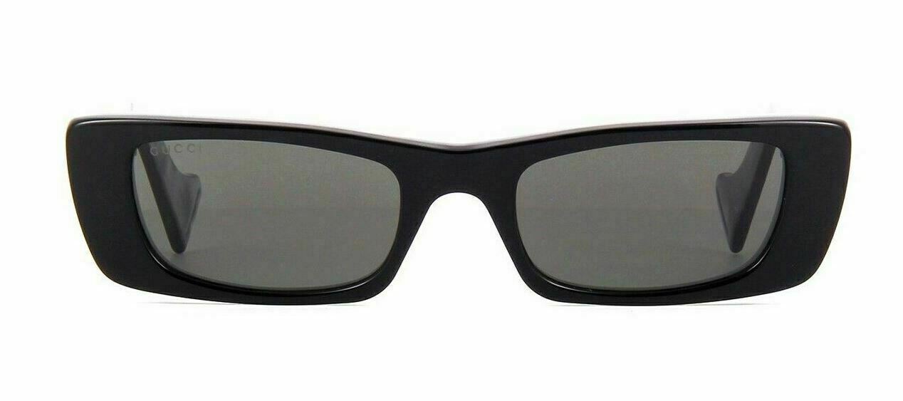 GUCCI GG0516S 001 Rectangle Square Black Grey Women's Sunglasses