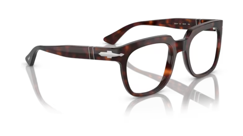 Persol 0PO3325V 24 Havana Rectangular Men's 52mm Eyeglasses