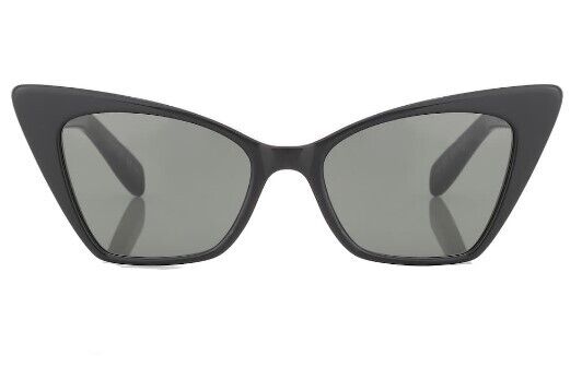 Saint Laurent SL 244 VICTOIRE -001 Black/Grey Cat-Eye Women's Sunglasses