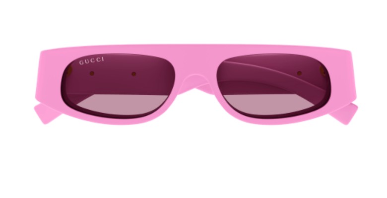 Gucci GG1771S 008 Pink/Pink Rectangular Women's Sunglasses