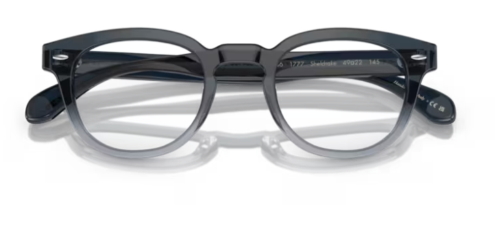 Oliver Peoples 0OV5036 Sheldrake 1777 Navy gradient Oval 49mm Men's Eyeglasses