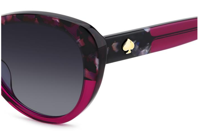 Kate Spade JOSI/S HMW Blue/Havana/Burgundy Cat Eye Women's Sunglasses