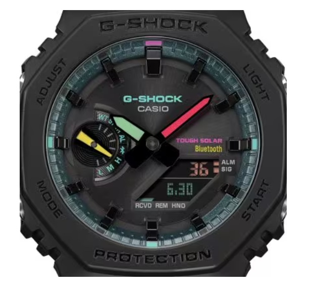 Casio G-Shock 2100 Series Analog Digital Black Dial Men's Watch GAB2100MF-1A