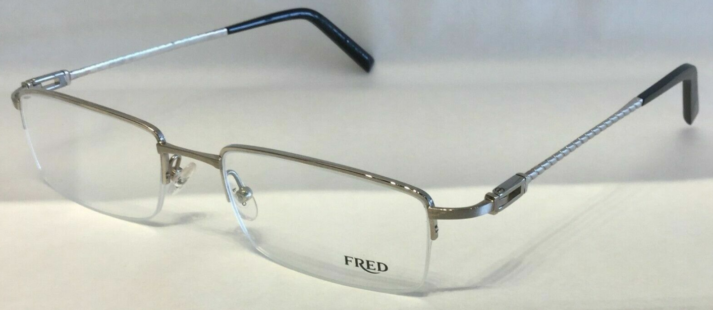 Fred Samoa N2 8354 003 Palladium Silver Rectangle Women's Eyeglasses