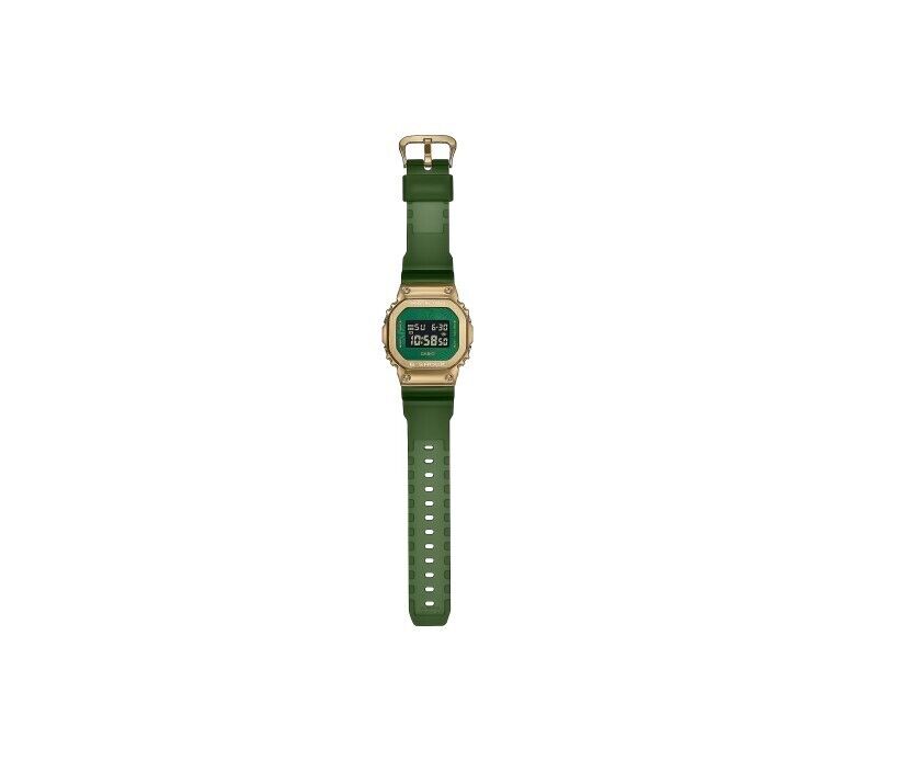 Casio G-Shock Digital 5600 Series Ion plated Metal Bezel Men's Watch GM5600CL-3