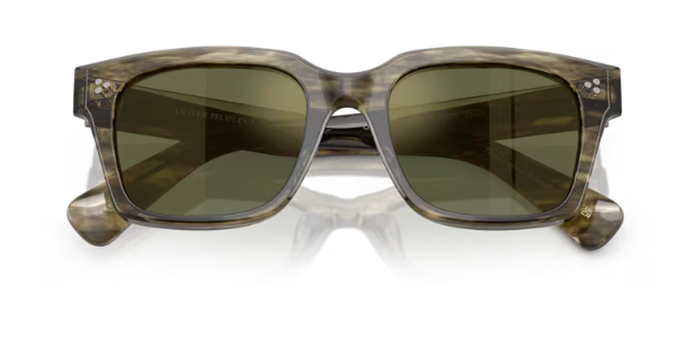 Oliver Peoples 0OV5564SU Ollice 1735O8 Soft Olive Bark G-15 Men's Sunglasses