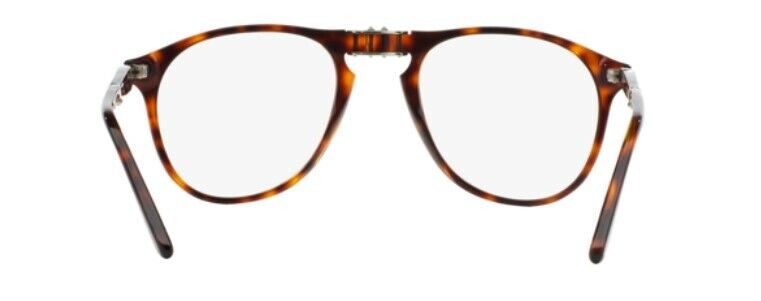 Persol 0PO9714VM 24  Brown Havana/ Silver Men's Eyeglasses