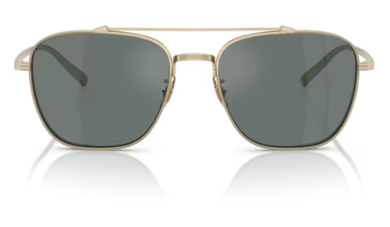 Oliver Peoples 0OV1349ST Avison 5035W5 Soft Gold Regal Blue Men's Sunglasses