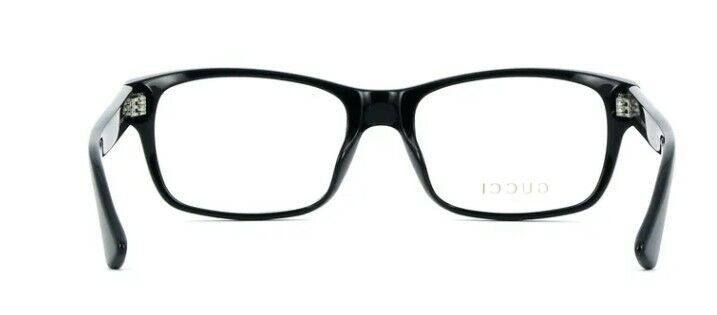 Gucci GG 0006O 005 Black Rectangle Men's Eyeglasses