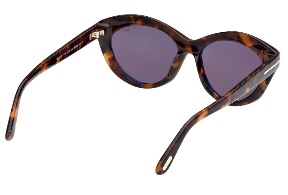 Tom Ford Toni FT1111 52E Dark Havana/Brown Women's Sunglasses