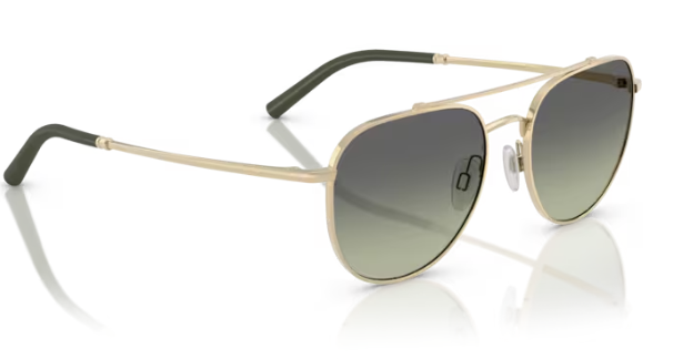 Oliver Peoples 0OV1346S R-10 52452A Brushed Gold Round Men's Sunglasses