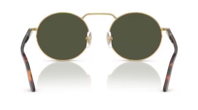 Persol 0PO1019S 515/31 Gold/Green Oval Shape Unisex Sunglasses