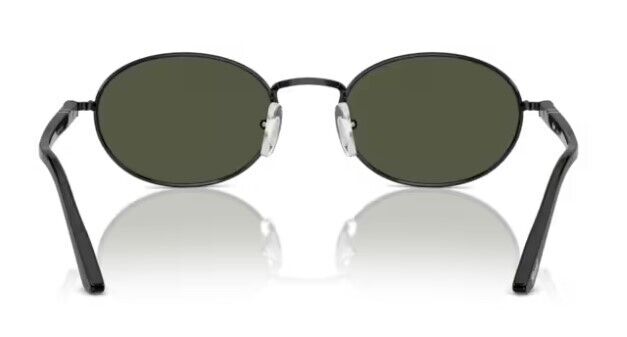 Persol 0PO1018S 107831  Black/Green Oval Shaped 55 mm Women's Sunglasses