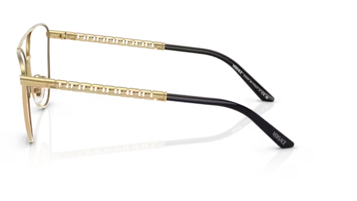 Versace 0VE1296 1002 Gold 57mm Cat-Eye Women's Eyeglasses