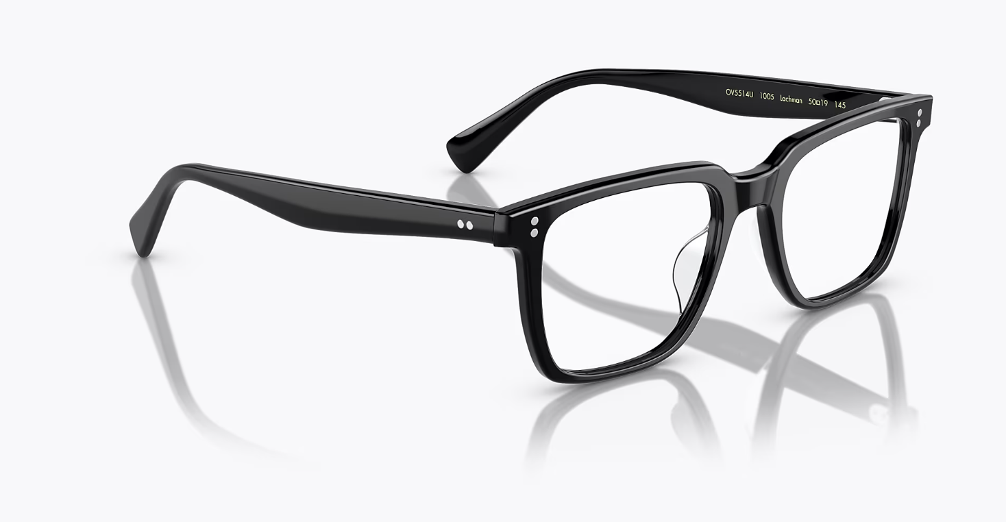 Oliver Peoples 0OV5419U Lachman 1005 Black Square Men's Eyeglasses