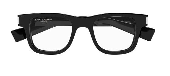 Saint Laurent SL 564 OPT 005 Black Square 49mm Unisex Eyeglasses