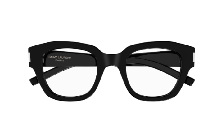 Saint Laurent SL 640 001 Black Oversize Square Women's Eyeglasses