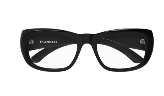 Balenciaga BB0269O 001 Black Square Women's Eyeglasses