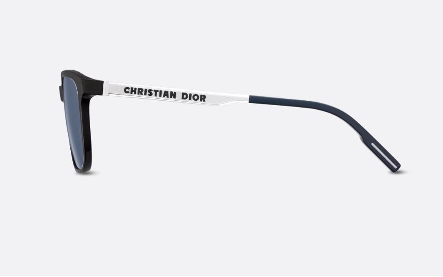 Christian Dior DIOR TAG SU 10B0  Black/Blue SquareMen's Sunglasses