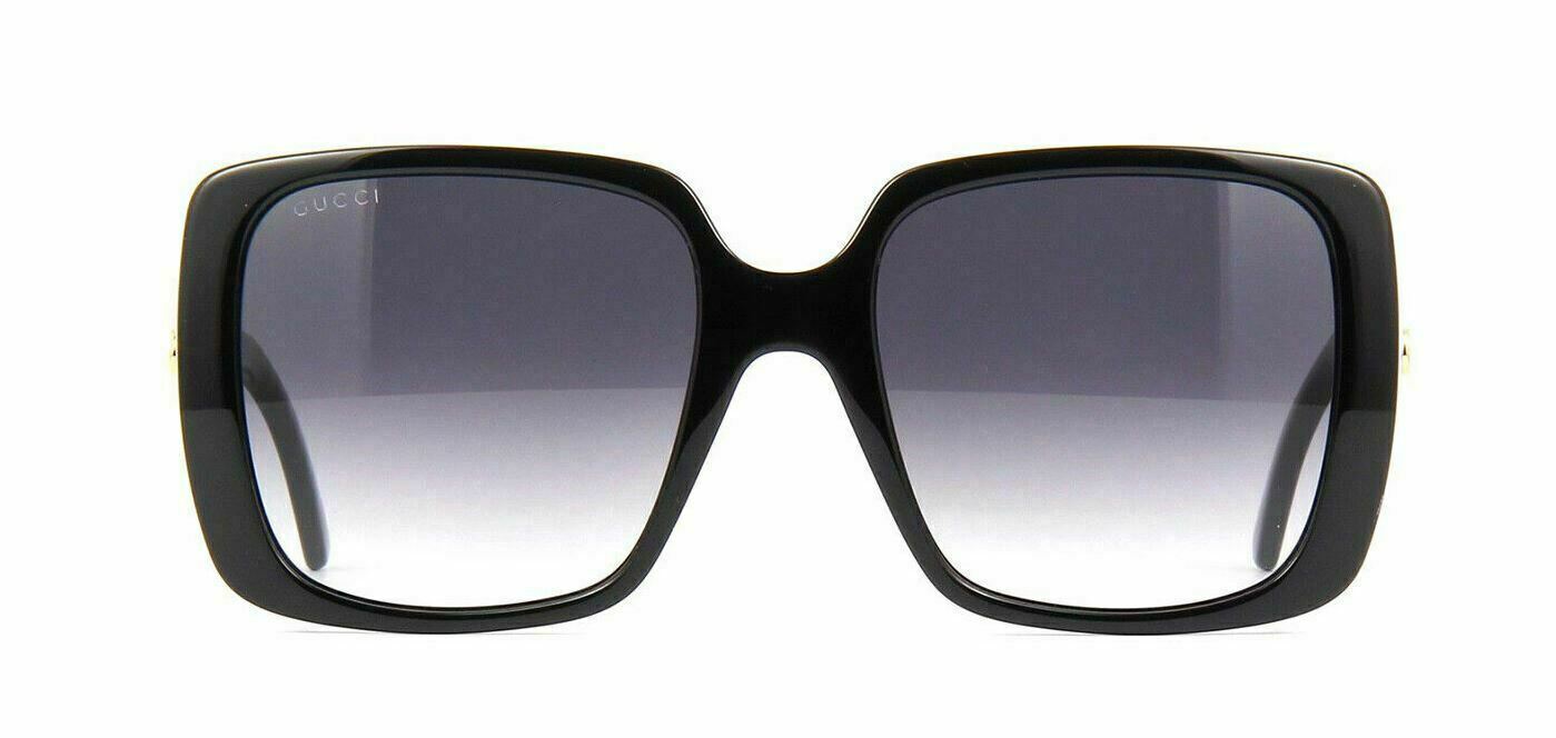 Gucci GG0632S 001 Black/Grey Gradient Square Women's Sunglasses