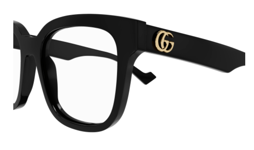 Gucci GG0958O 001 Black Square Women's Eyeglasses