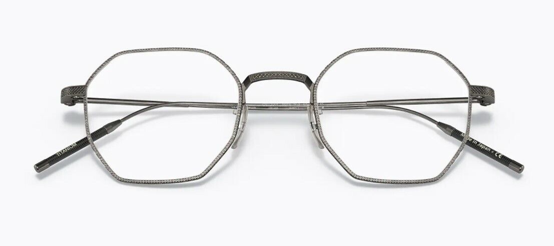 Oliver Peoples 0OV 1299T TK-5 5076 Pewter Titanium Blue/Block Unisex Eyeglasses