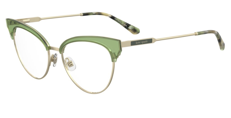 Kate Spade ROZALYN/G PEF Gold/Green Cat Eyed Women's Eyeglasses