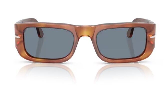 Persol 0PO3362S 96/56 Terra di siena / Blue Oval 55mm Unisex Sunglasses