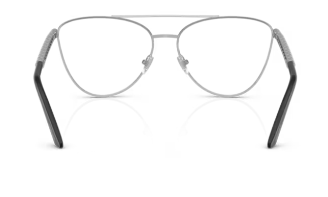 Versace 0VE1296 1000 Silver 57mm Cat-Eye Women's Eyeglasses