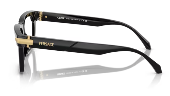 Versace 0VE3354 GB1 Black 53mm Men's Eyeglasses