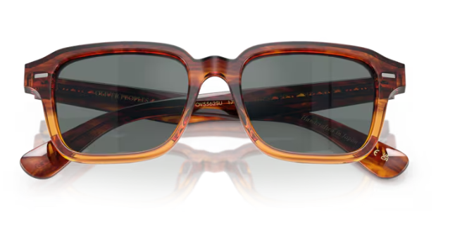 Oliver Peoples 0OV5562SU Errisson Sun 1754W5 Dark Amber Blue Men's Sunglasses