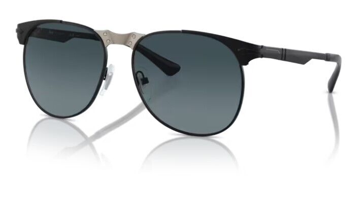 Persol 0PO1016S 1130S3 Black/Grey Polarize Gradient Square 57mm Men's Sunglasses