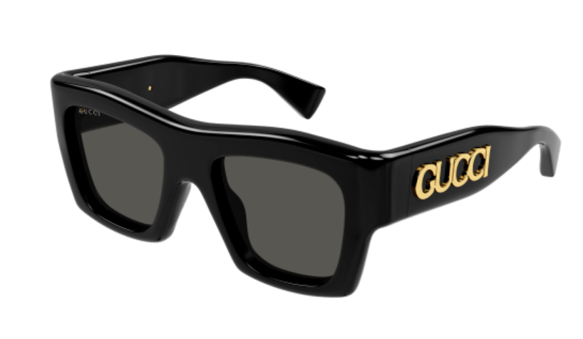 Gucci GG1772S 001 Black/Grey Square Women's Sunglasses