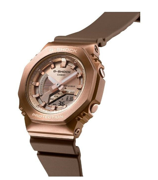 Casio G-Shock Limited Edition Analog-Digital Copper Women's Watch GMS2100BR-5A