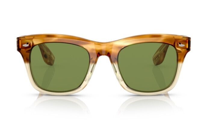 Oliver Peoples 0OV5497SU Mr. brunello 167452 Honey VSB/Green Unisex Sunglasses