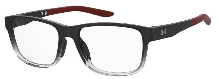 Under Armour UA 5080 FS2 Grey Shaded Crystal Rectangular Men's Eyeglasses