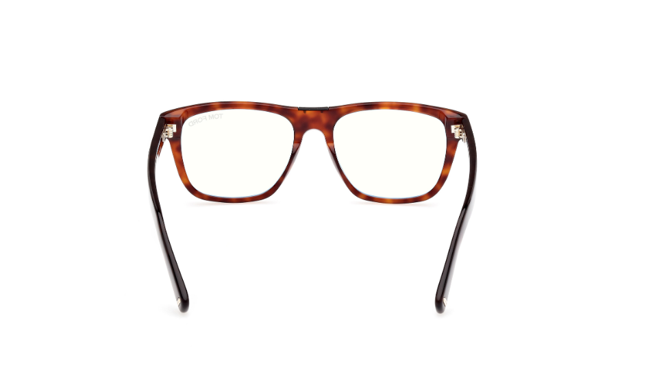 Tom Ford FT5902 054 Red Havana Square Men's Eyeglasses