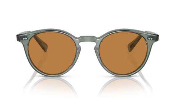 Oliver Peoples 0OV5459SU Romare Sun 178253 Acqua/Cognac Round Men's Sunglasses