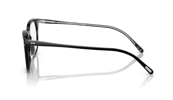 Oliver Peoples 0OV5538U Josianne 1005  Black Soft Round Men's Eyeglasses