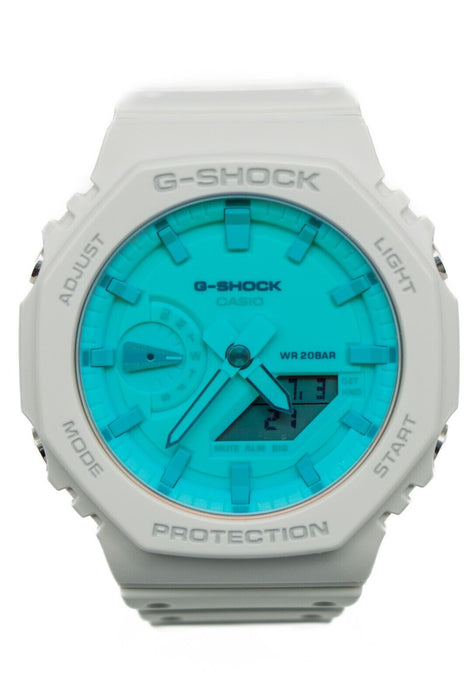 Casio G-Shock Analog Digital 2100Series White Men's Watch GA2100TL-7A