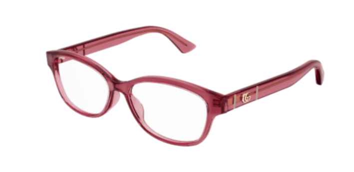 Gucci GG0639OA 004 Burgundy Square Women's Eyeglasses.