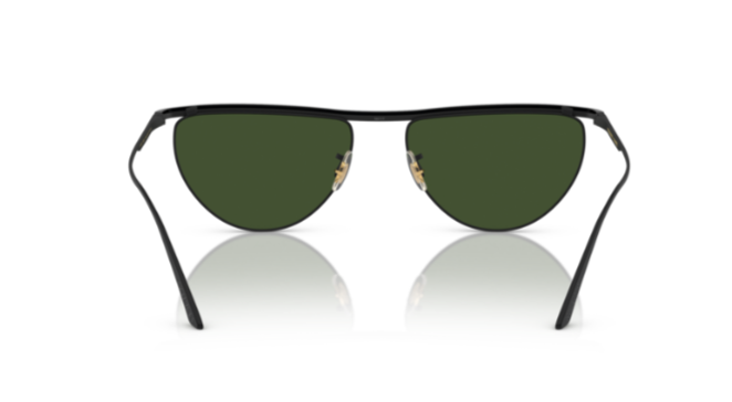 Oliver Peoples 0OV1342S 1984c 506271 Matte Black/Green Oval Women's Sunglasses