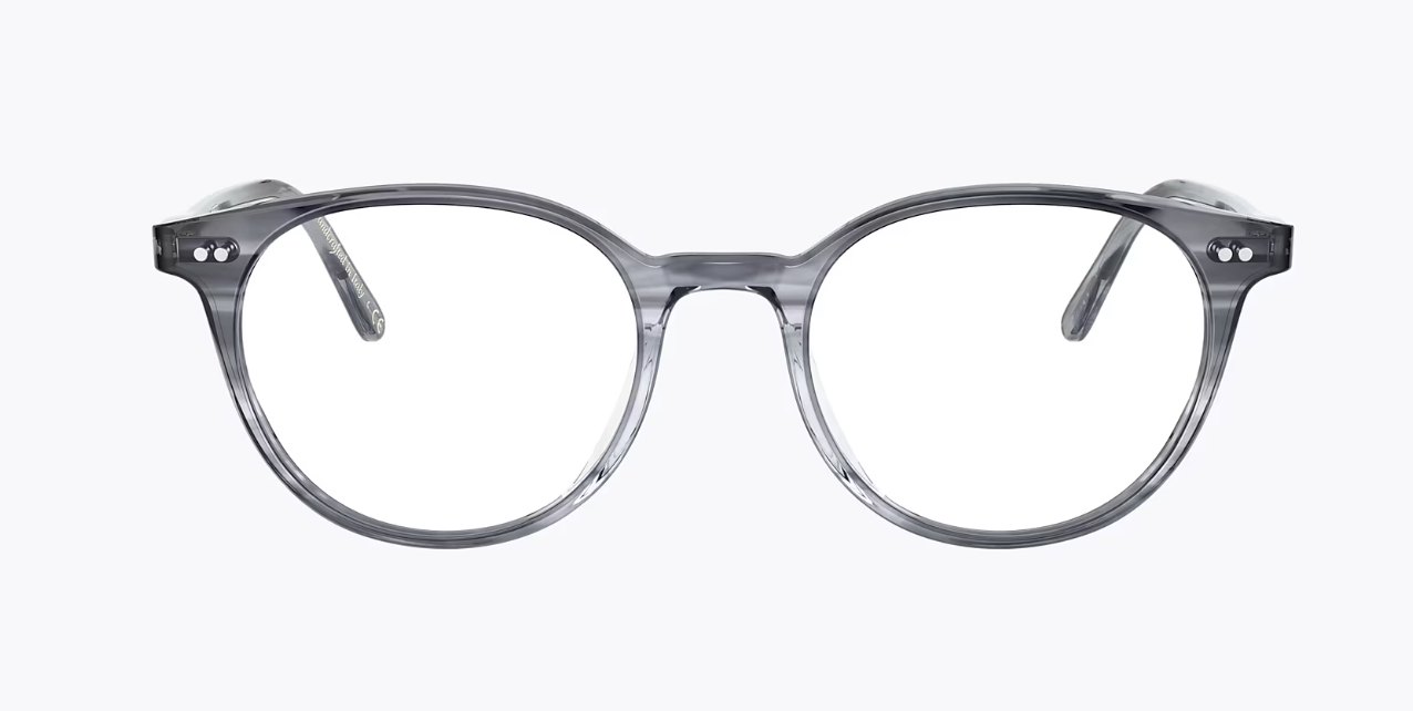 Oliver Peoples 0OVOV5429F Mikett 1688 Navy Smoke 49MM Round Men'sEyeglasses