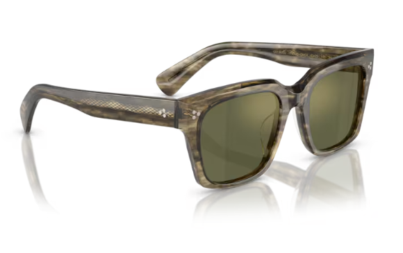 Oliver Peoples 0OV5564SU Ollice 1735O8 Soft Olive Bark G-15 Men's Sunglasses