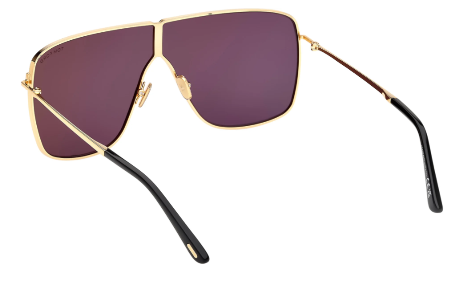 Tom Ford FT1159 30A Shiny Deep Gold/Smoke Men's Sunglasses