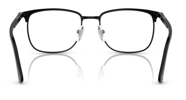 Persol 0PO1021V 1078 Black / Clear Square Shape 53mm Unisex Eyeglasses