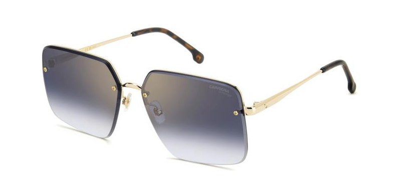 Carrera  3044/S DM2/1V Gold/Havana/Blue Shaded Gold Mirrored  Women's Sunglasses